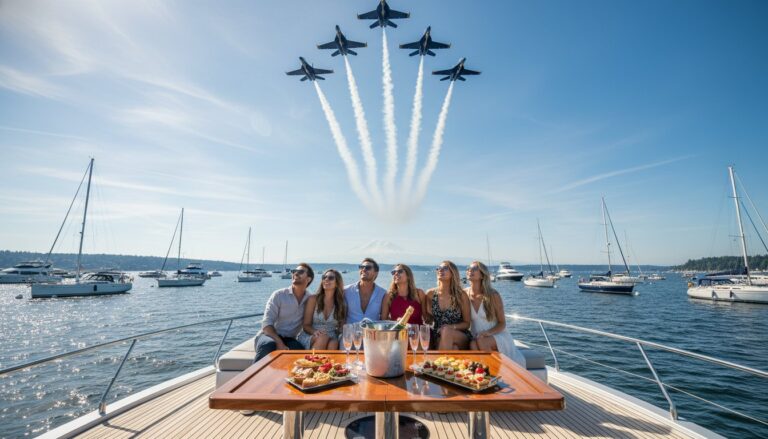 Luxury Seafair Yacht Charters in Seattle: The Ultimate 2026 Logboom Guide