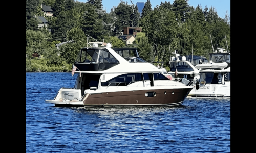 lake washington boat rental. 54 carver voyger