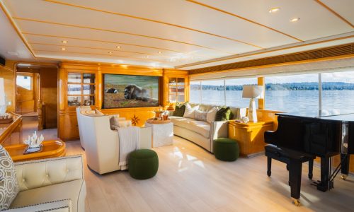San Juan Yacth charter on the 93 foot Tarrab with Roam Yacht Charter